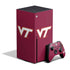 Virginia Tech University Maroon Xbox Series X Skins